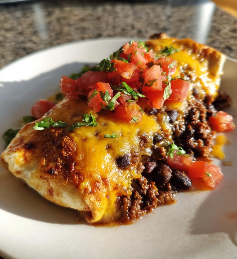 5-Ingredient Beef Burrito