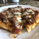 5-Ingredient Beef Flatbread