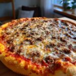 5-Ingredient Beef Pizza