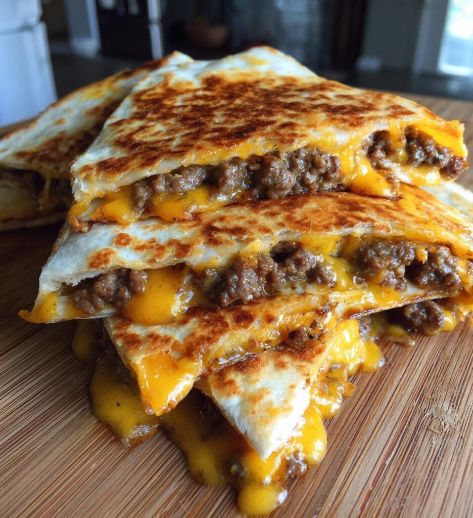 5-Ingredient Beef Quesadilla