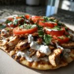 5-Ingredient Chicken Flatbread