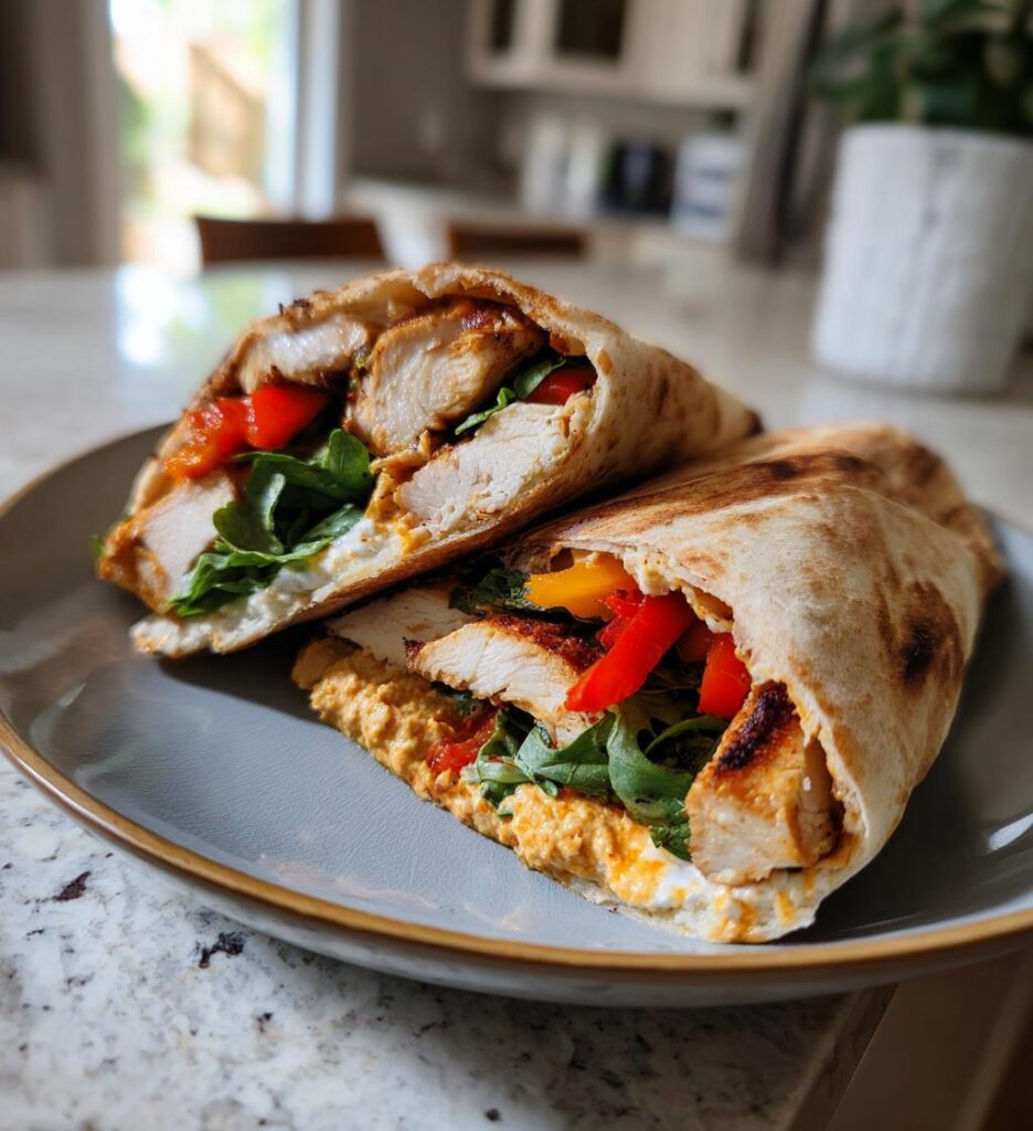 5-Ingredient Chicken Pita