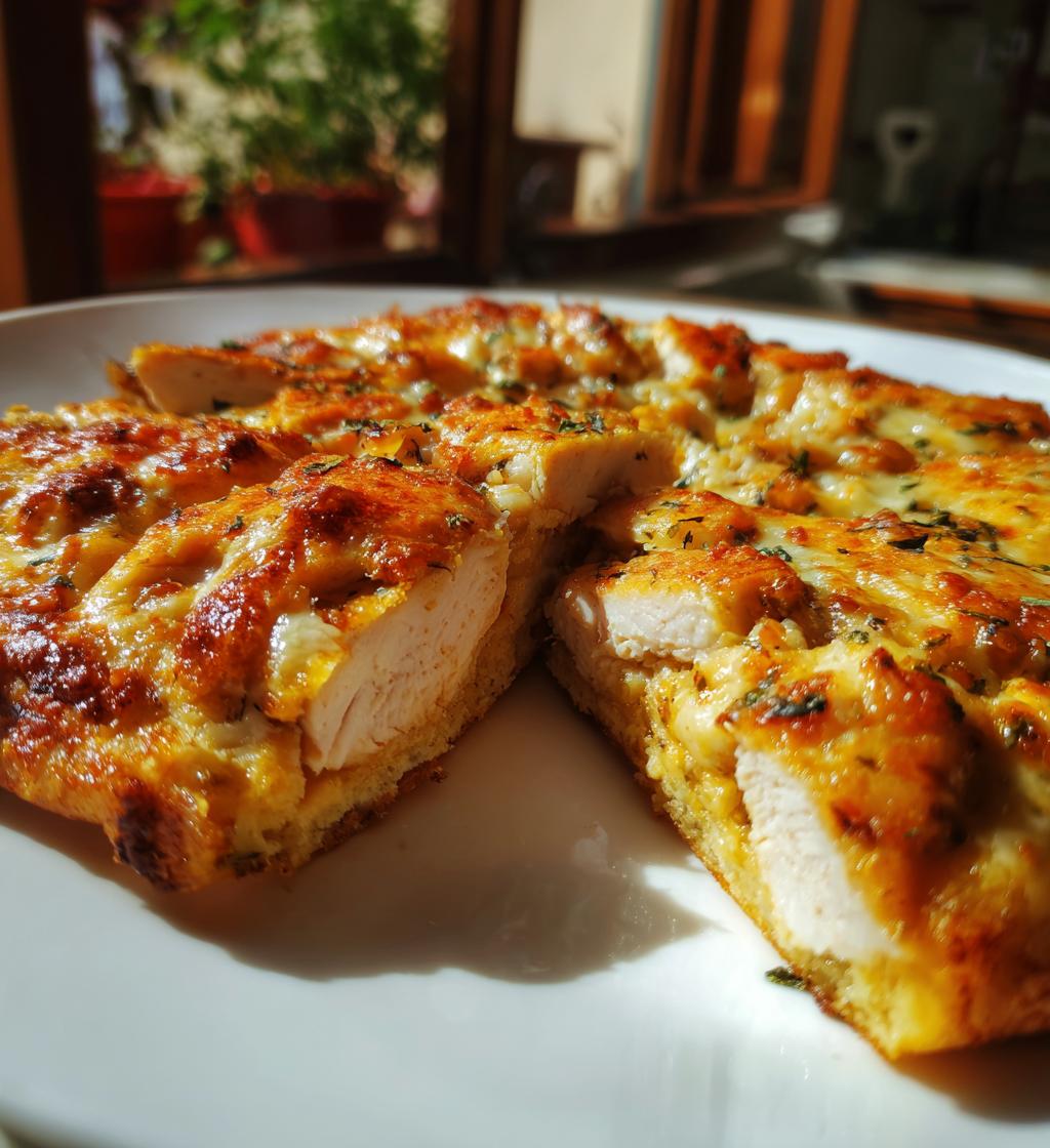 5-Ingredient Chicken Pizza