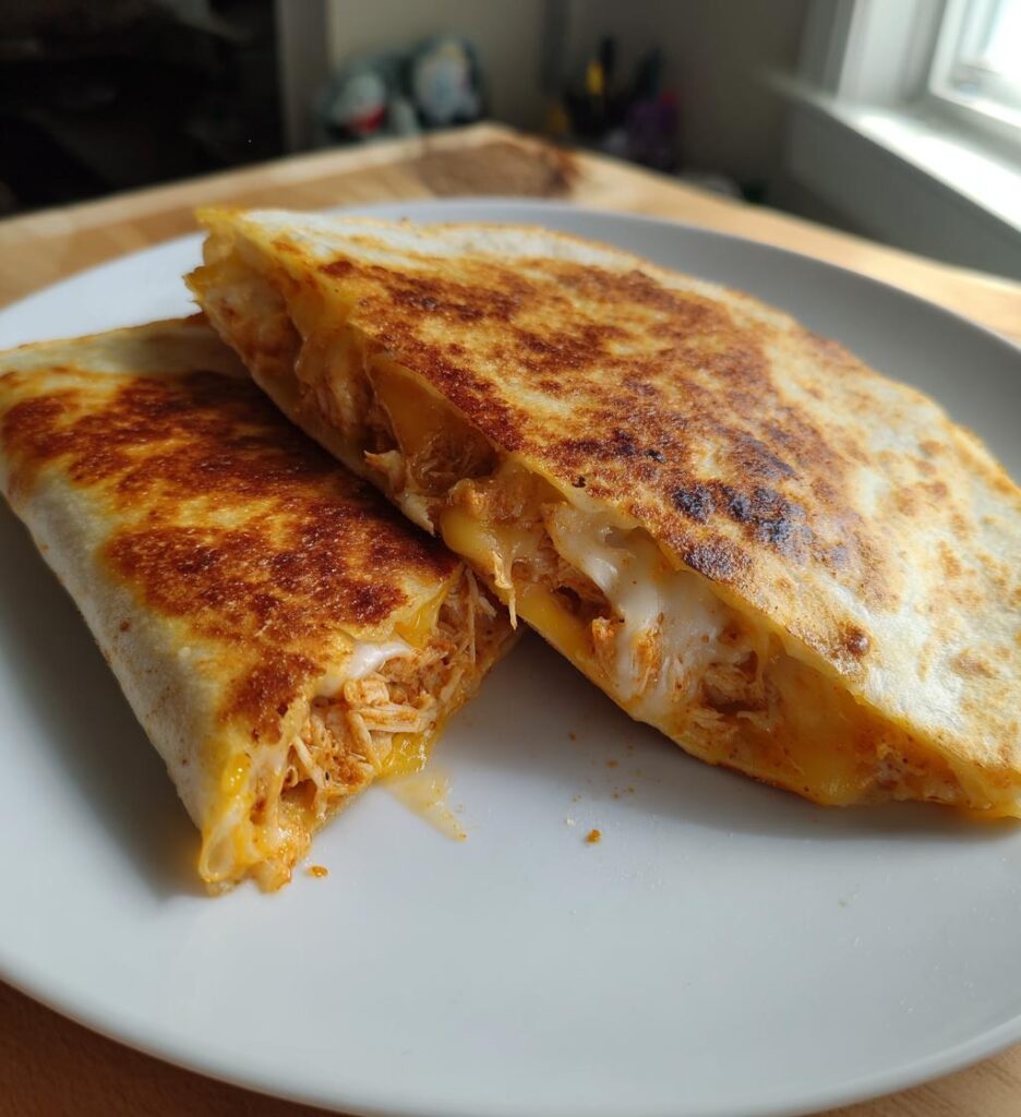 5-Ingredient Chicken Quesadilla