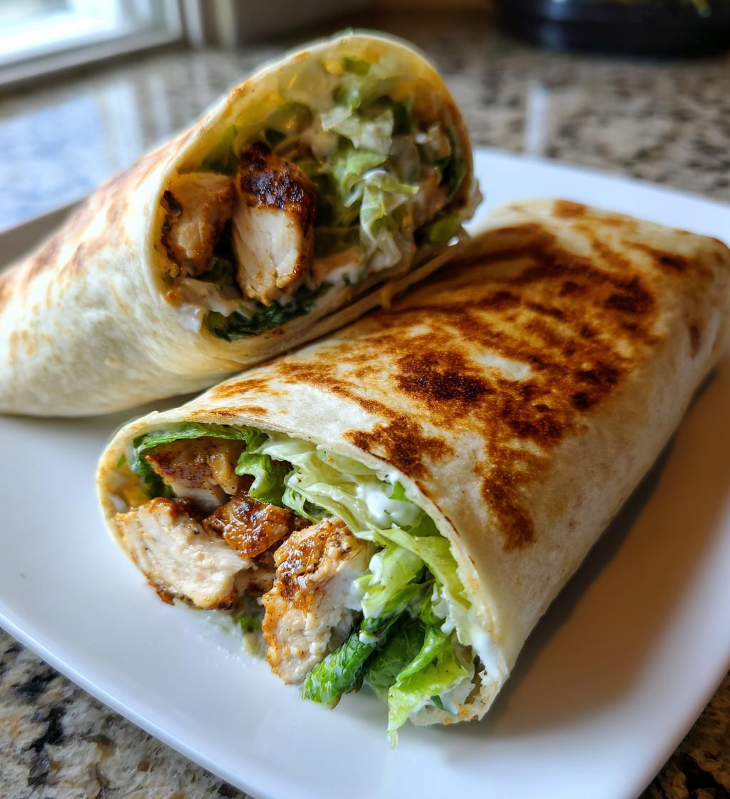 5-Ingredient Chicken Wrap