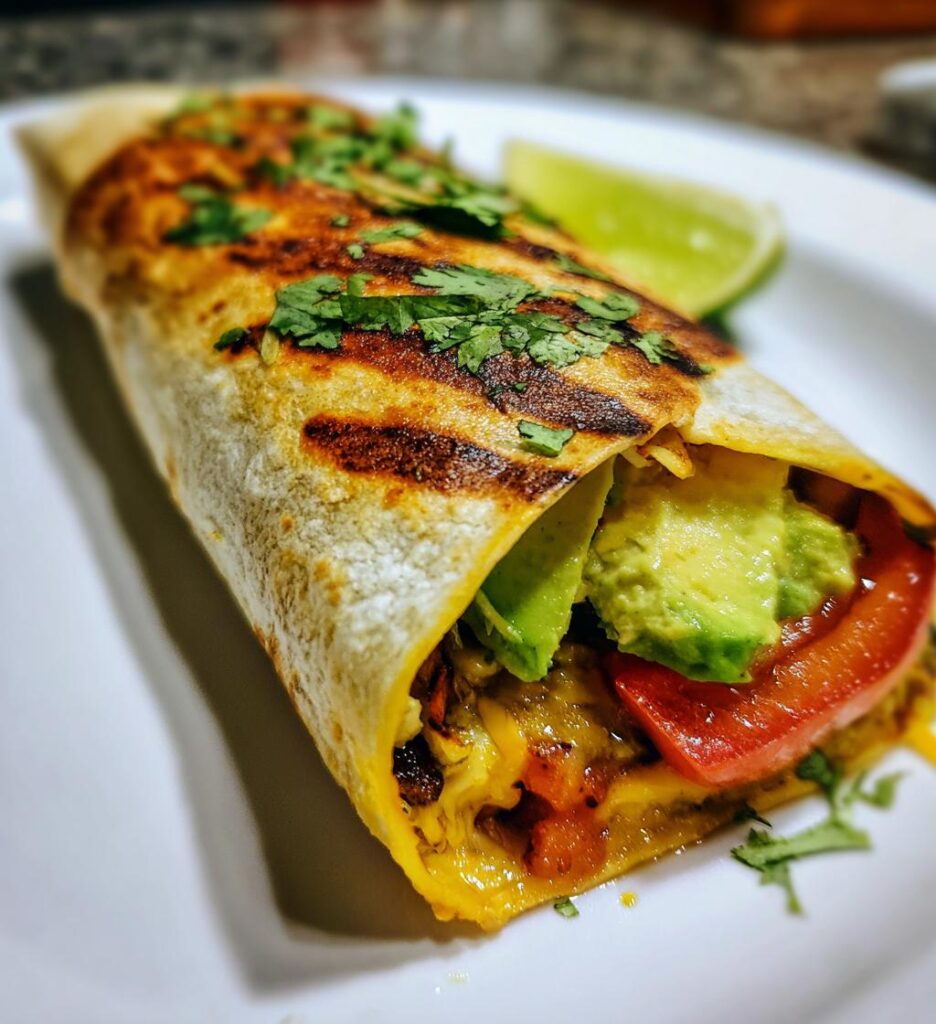 5-Ingredient Veggie Burrito
