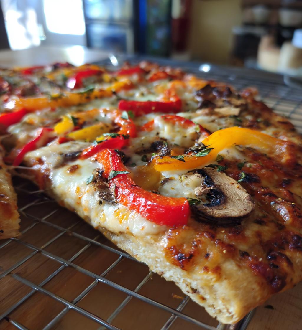 5-Ingredient Veggie Pizza