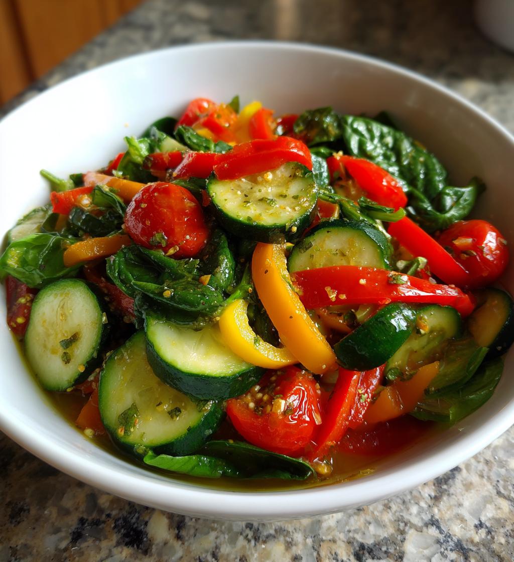 5-Ingredient Veggie Salad