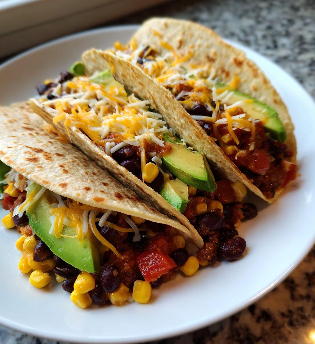 5-Ingredient Veggie Tacos