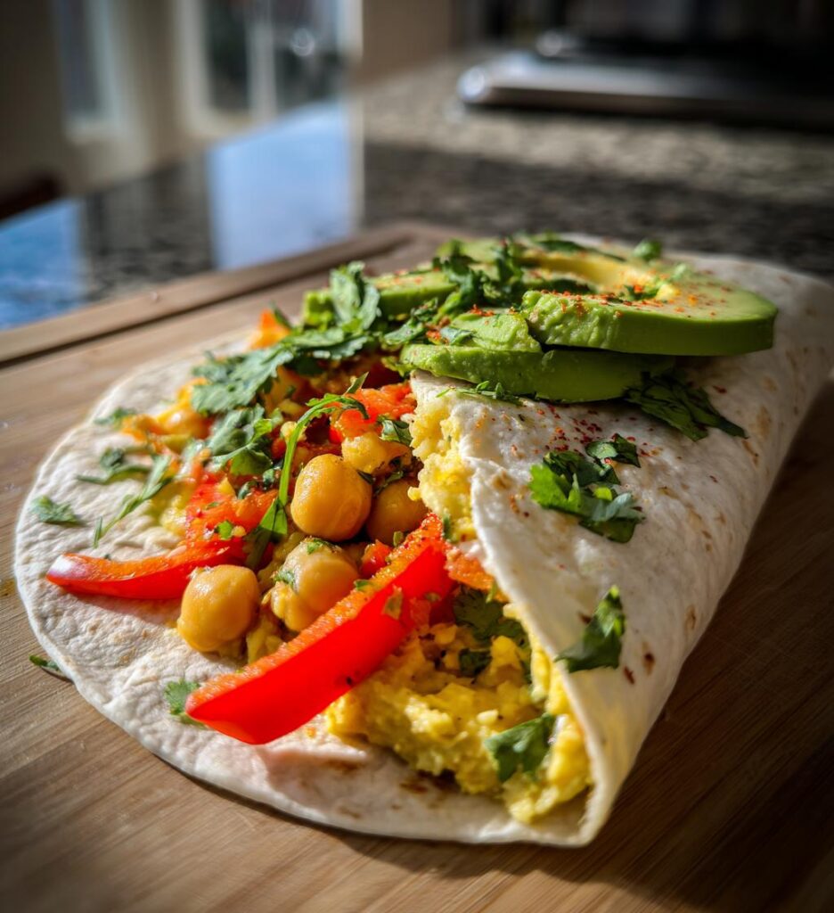 5-Ingredient Veggie Wrap