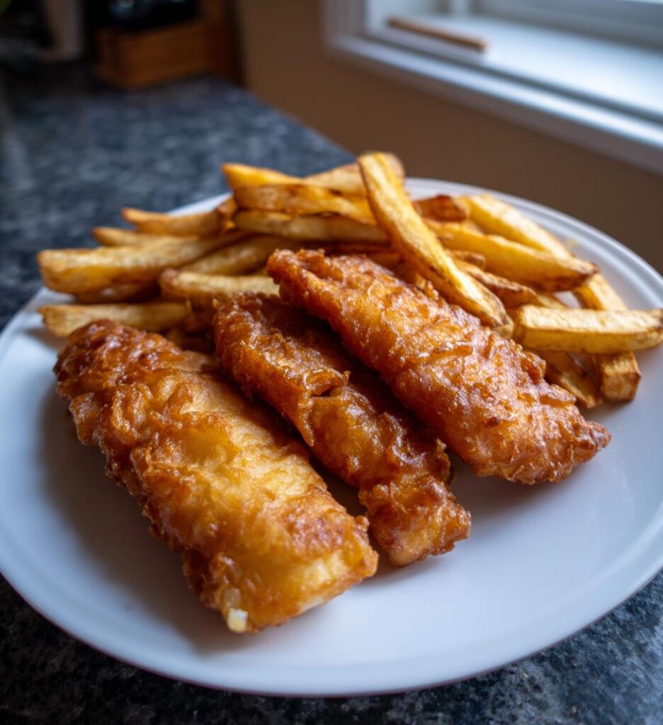 Beer Battered Fish and Chips