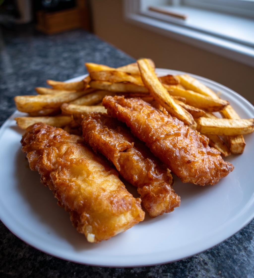 Beer Battered Fish and Chips