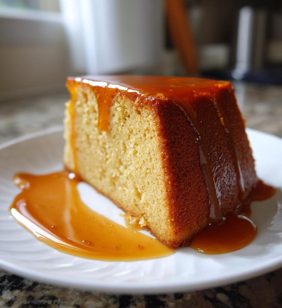 Brown Sugar Caramel Pond Cake