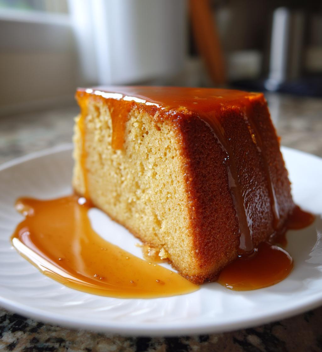 Brown Sugar Caramel Pond Cake