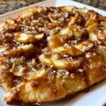 Caramel Apple Crisp Pizza