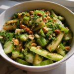 Celery Pear and Hazelnut Salad