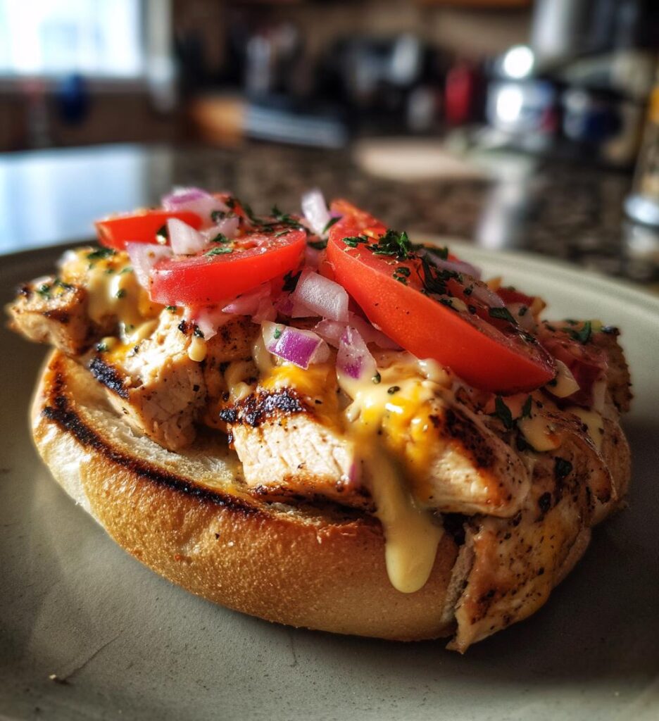 Chicken Bagel