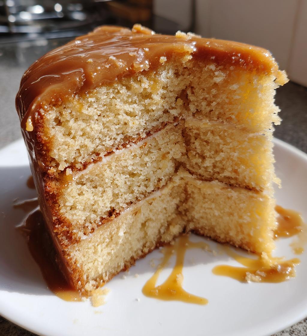 Creamy Butterscotch Cake