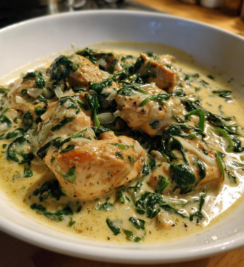 Creamy Chicken Florentine