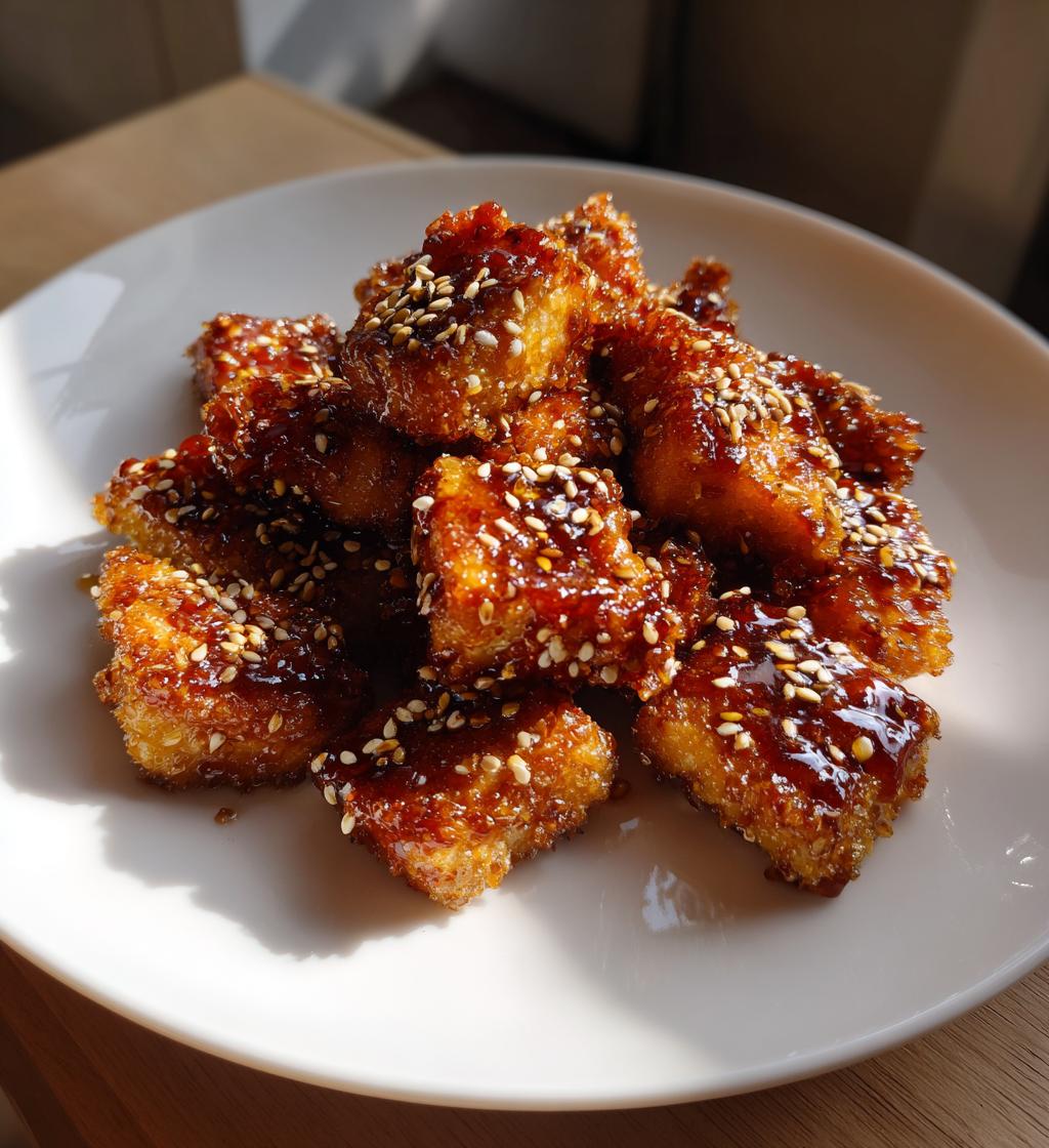 Crispy Sesame Tofu