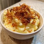 Crispy Shallot Mashed Potatoes