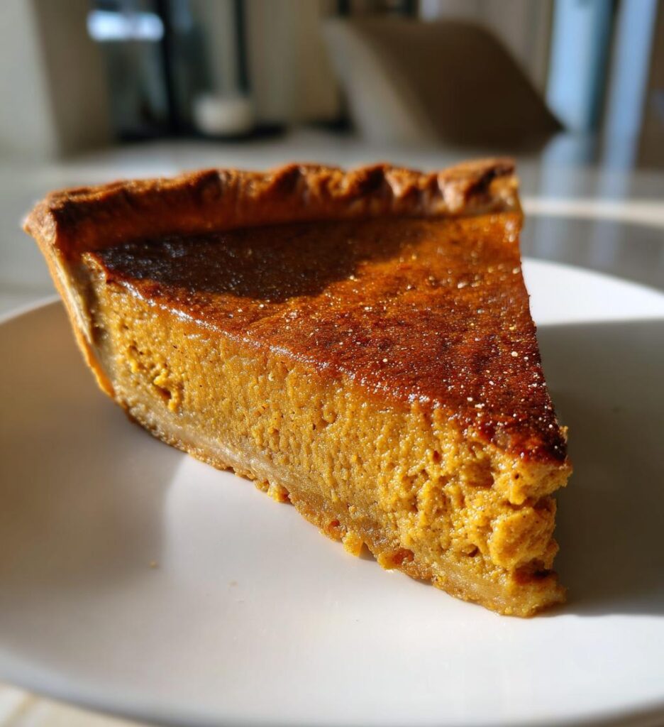 Easy and Creamy Pumpkin Pie