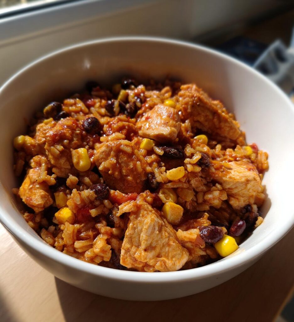 Mexican Chicken & Rice (One Pot)