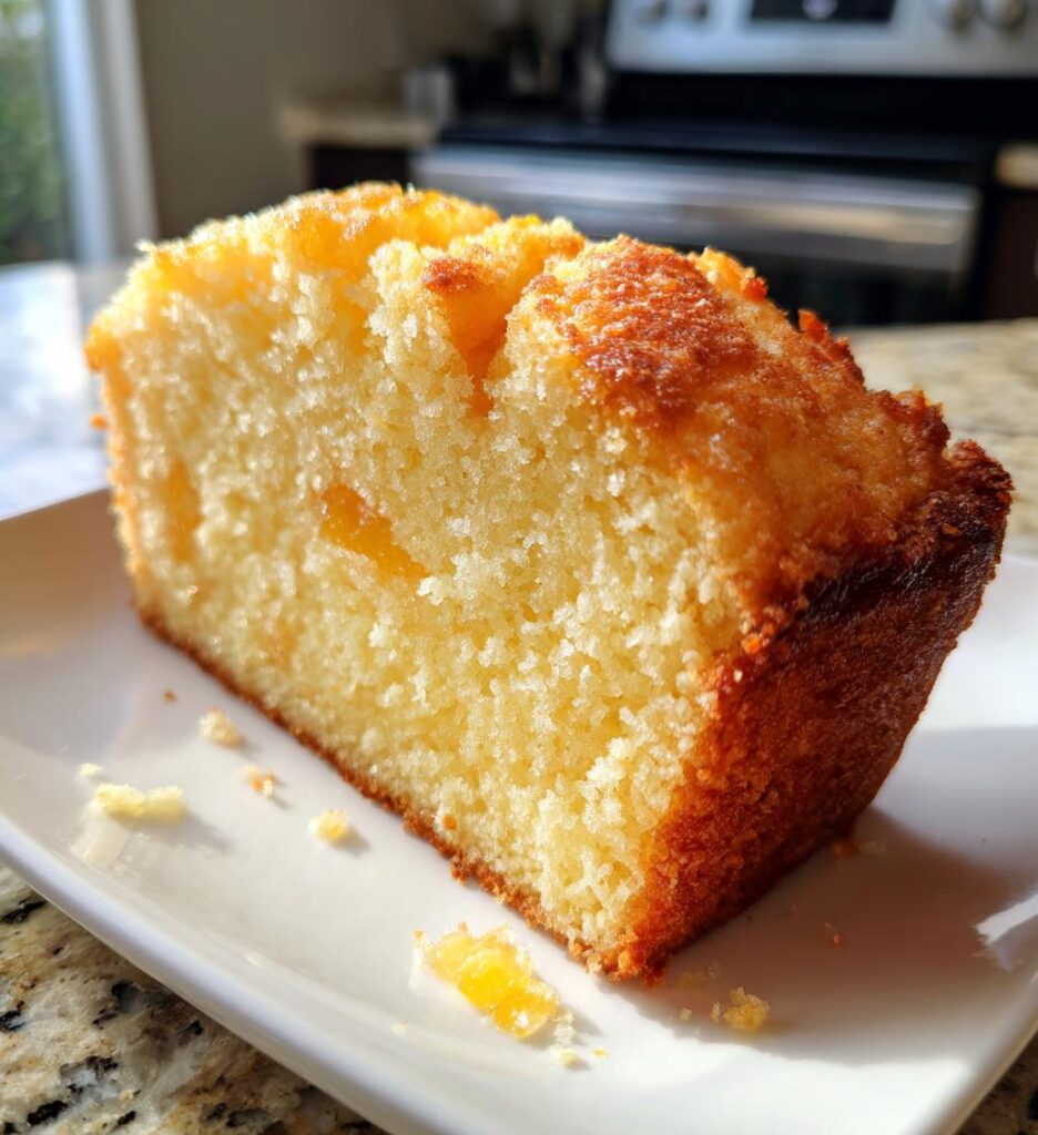 Peach Pound Cake