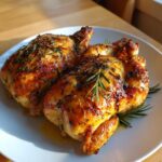 Tender Juicy Easy Roasted Cornish Hens