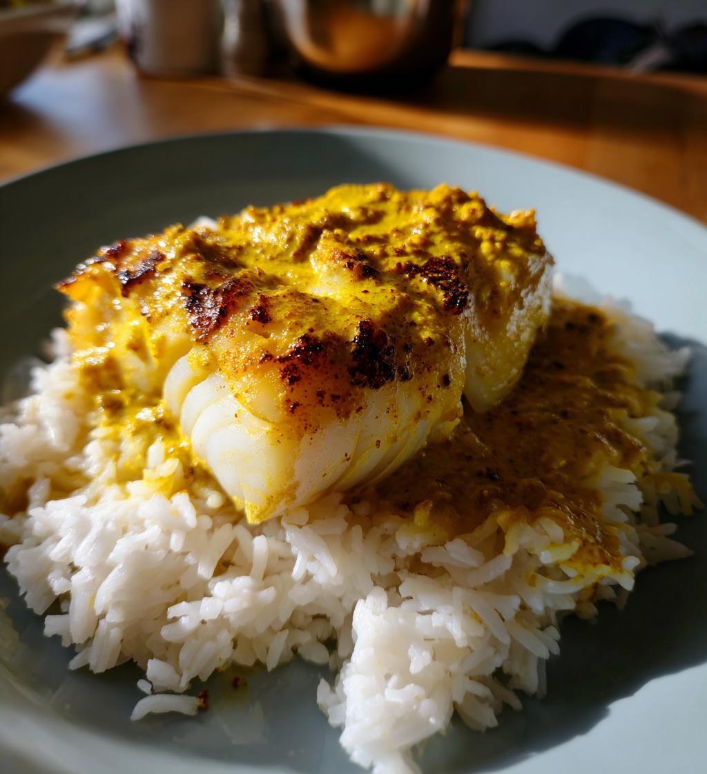 Turmeric & Coconut Cod with Jasmine Rice